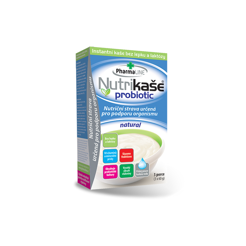 Nutrikaše probiotic natural 3x60 g