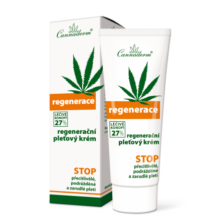 Cannaderm Regenerace pleťový krém 75 g