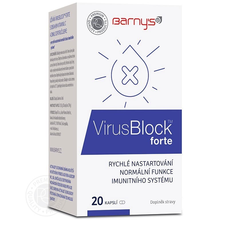 BARNYS VirusBlock forte 20 kapslí