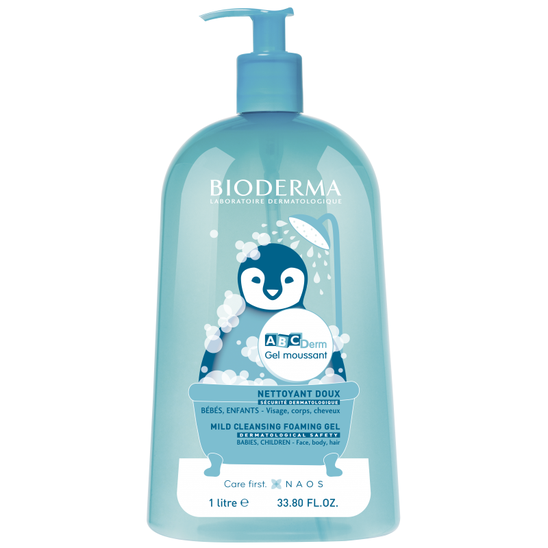 BIODERMA ABCDerm Gel moussant 1 l