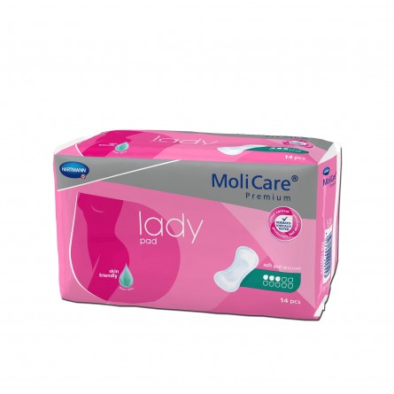 MoliCare Lady 3 kapky inkontinenční vložky 14 kusů