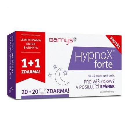 BARNYS HypnoX forte 20+20 tablet