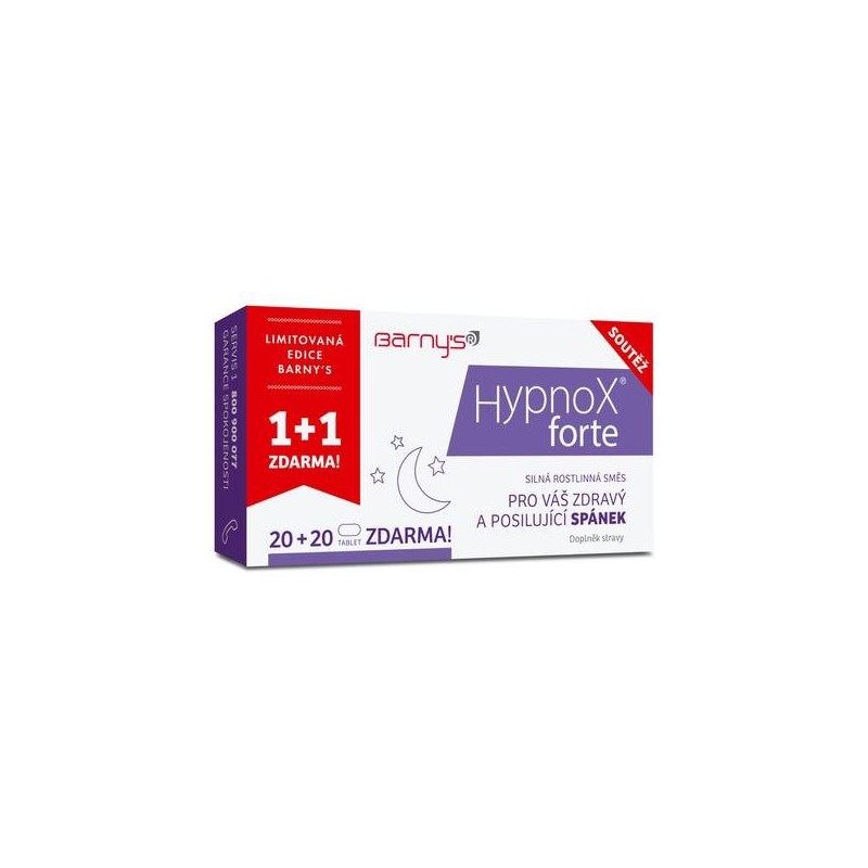 BARNYS HypnoX forte 20+20 tablet