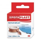 3M SPOFAPLAST 131SB Náplast cívková textilní 1.25 cm x 5 m