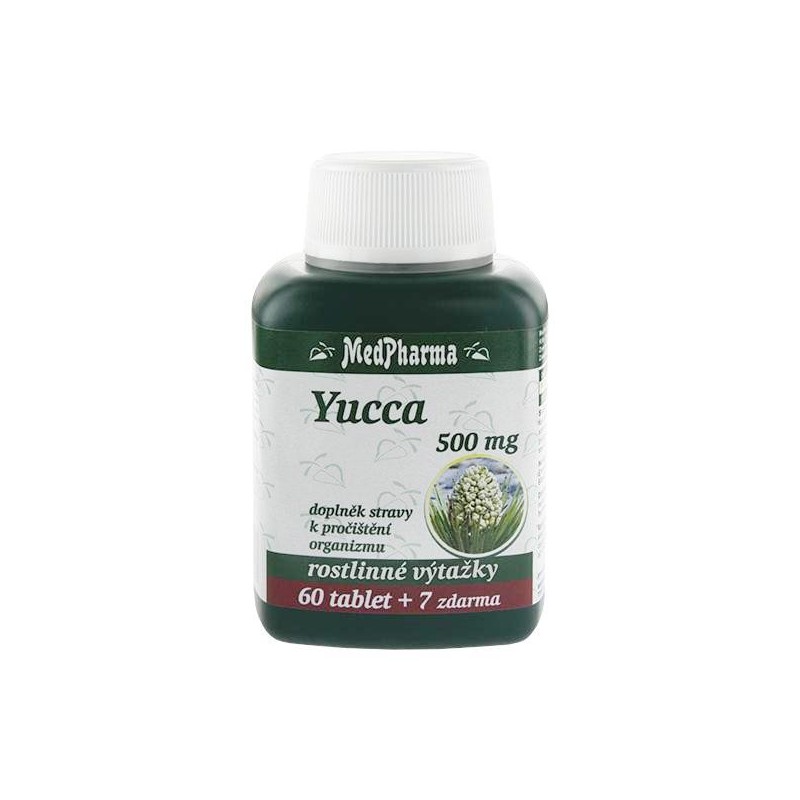 Medpharma Yucca 500 mg 67 tablet