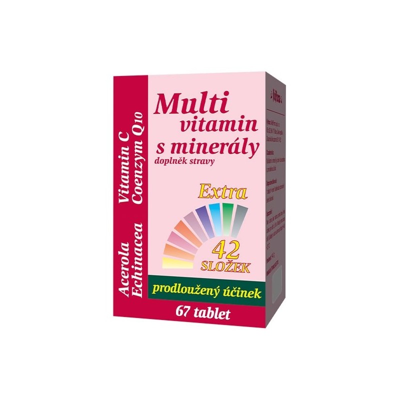 Medpharma Multivitamin s minerály + extra C