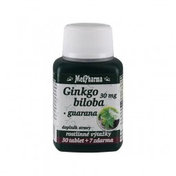 Medpharma Ginkgo biloba 30 mg + guarana 37 tablet