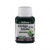 Medpharma Ginkgo biloba 30 mg + guarana 37 tablet