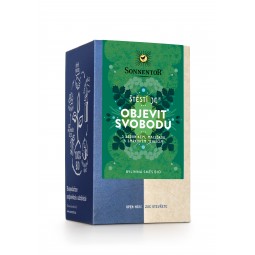 SONNENTOR Štěstí je® ...objevit svobodu 18 nálevových sáčků