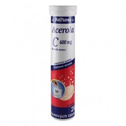 Medpharma Vitamin C 600 mg + acerola 200 mg