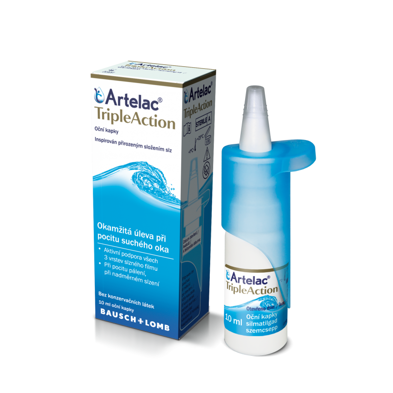 Artelac TripleAction oční kapky 10 ml