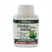 Medpharma Ginkgo biloba 60 mg FORTE 67 tobolek