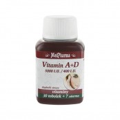 Medpharma Vitamin A+D (5000 m.j./400 m.j.) 37 tobolek