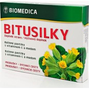 Biomedica Bitusilky bylinné pastilky s medem 15+2 pastilek