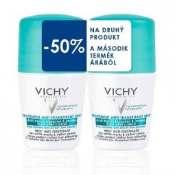 VICHY Antiperspirant 48h roll-on 2x 50 ml