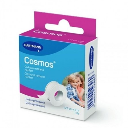 Cosmos Náplast cívková jemná 1,25 cm x 5 m 1 ks