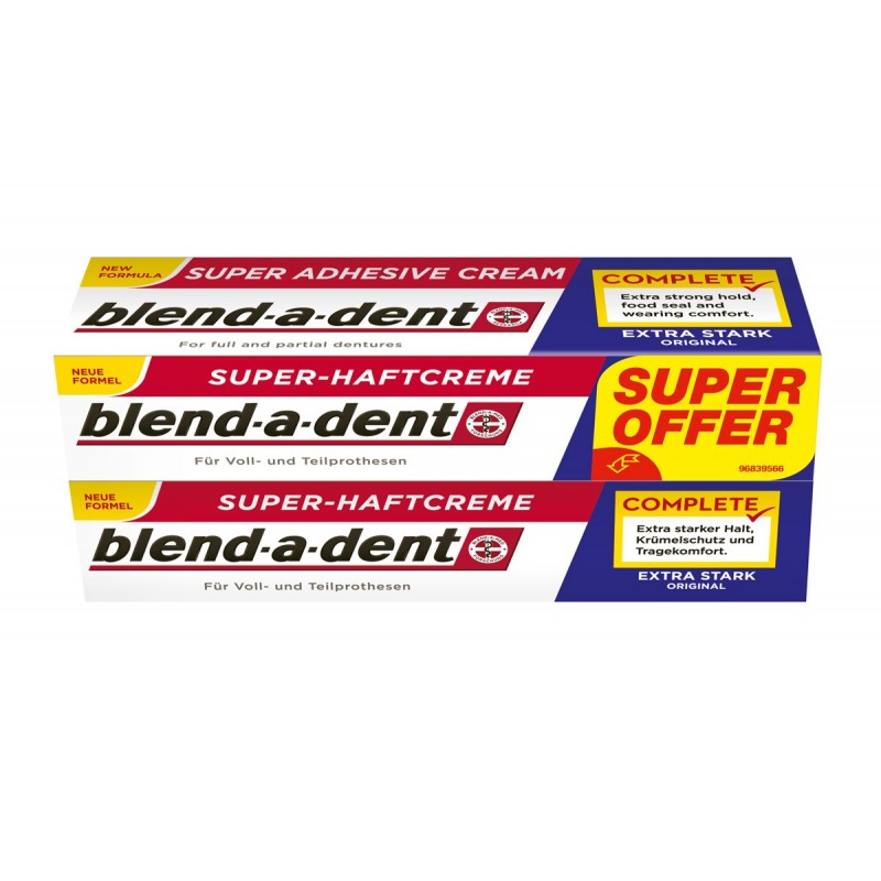 Blend-a-dent Original Complete upevňující krém 2x47 g