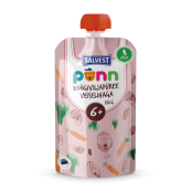 Salvest PonnBIO Hovězí maso se zeleninovým pyré 100 g 6+ měsíců Salvest PonnBIO Hovězí maso se zeleninovým pyré 100 g 6+ měsíců