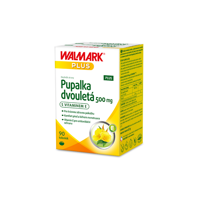 Walmark Pupalka PLUS 500 mg s vitaminem E 90 tobolek
