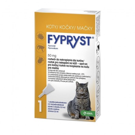 Fypryst pro kočky 50 mg 0