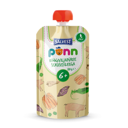Salvest PonnBIO Vepřová panenka se zeleninovým pyré 110 g 6+ měsíců