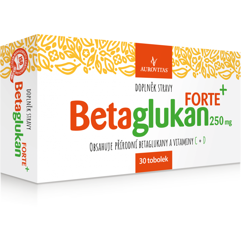 Betaglukan Forte 250 mg 30 tobolek