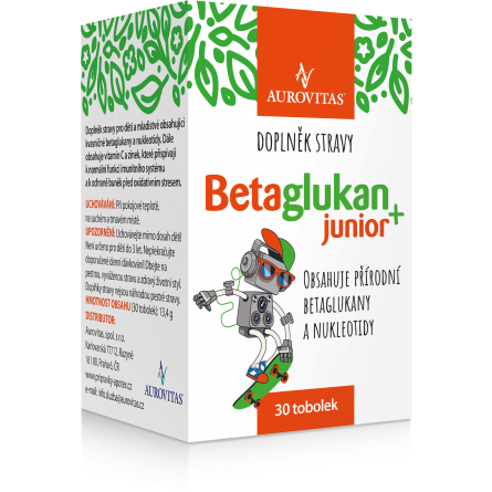 Betaglukan junior 100 mg 30 tobolek