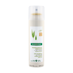 KLORANE Velmi jemný suchý šampon s ovesným mlékem na tmavé vlasy 150 ml