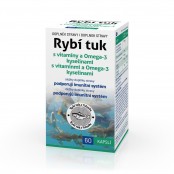 Biotter Rybí tuk s vitamíny a Omega-3 kyselinami 60 kapslí