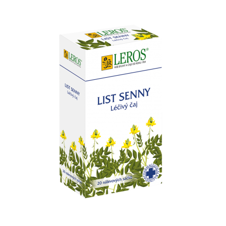 LEROS List senny porcovaný čaj 20x1 g