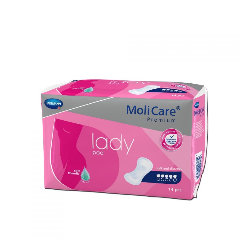 MoliCare Premium Lady 5 kapek inkontinenční vložky 14kusů