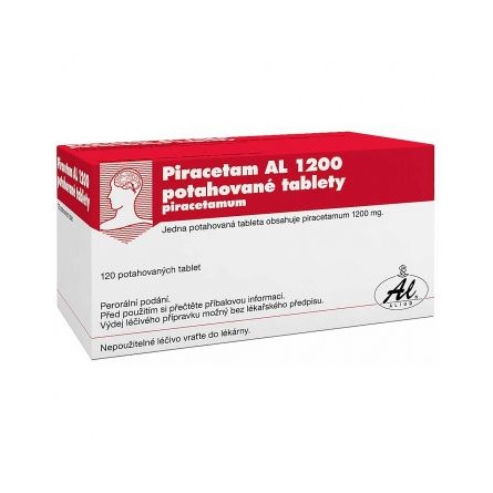 Piracetam AL 1200 mg 120 potahovaných tablet