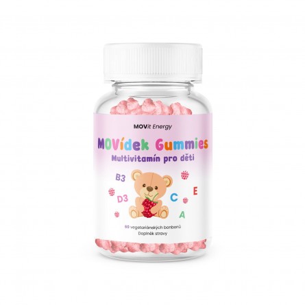 MOVIT MOVídek Gummies Multivitamín pro děti 60 ks