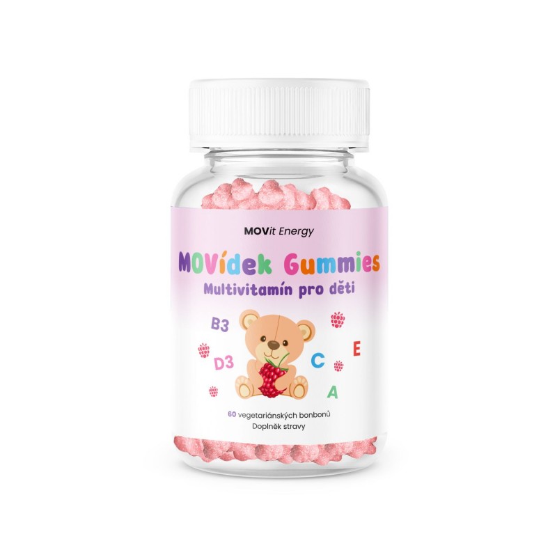 MOVIT MOVídek Gummies Multivitamín pro děti 60 ks