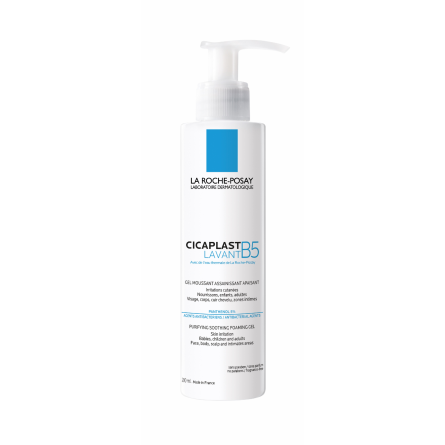 LA ROCHE-POSAY Cicaplast Lavant B5 Čisticí zklidňující pěnící gel 200 ml