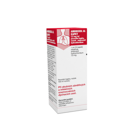 Ambroxol AL 7,5 mg kapky 100 ml