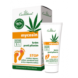 Cannaderm Mycosin krém proti plísním 30 g