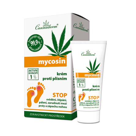 Cannaderm Mycosin krém proti plísním 30 g