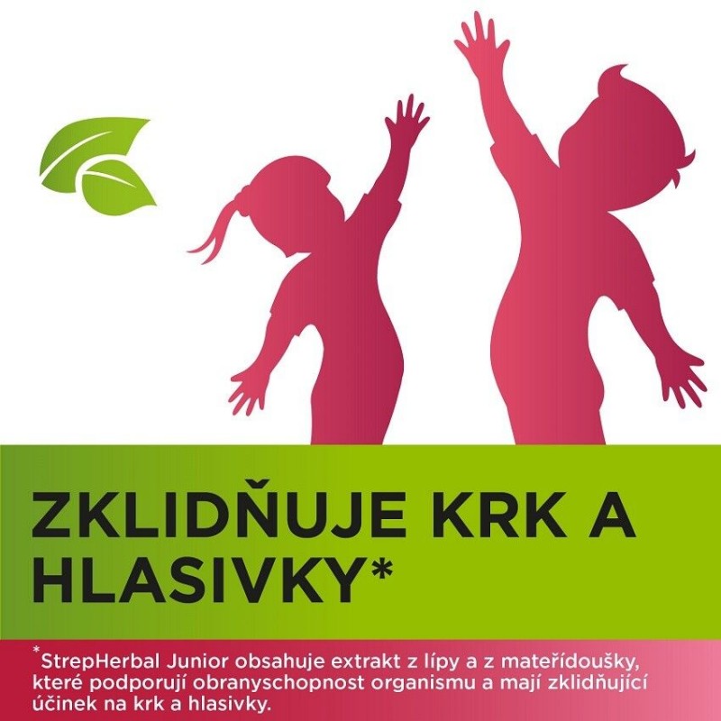 Strepherbal Junior 24 pastilek