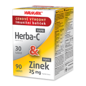 Walmark Imunitní balíček (HerbC 30 tablet + Zn FORTE 90 tablet)
