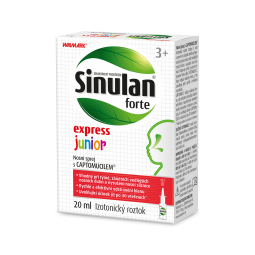 Walmark Sinulan forte express junior nosní sprej 20 ml