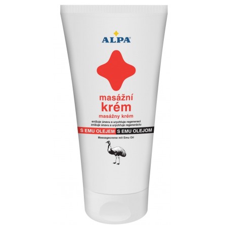 ALPA Masážní krém s emu olejem 150 ml