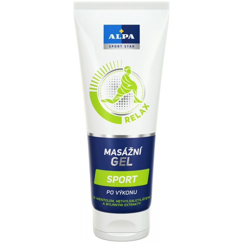 ALPA Relax masážní gel sport 210 ml