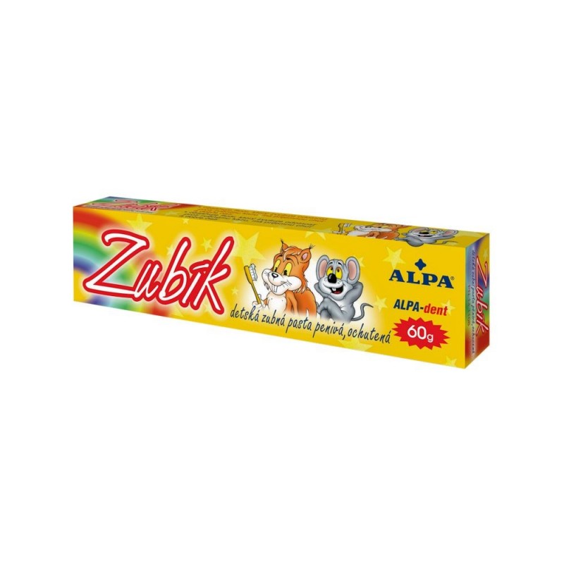 ALPA-dent Zubík dětská zubní pasta 60 g