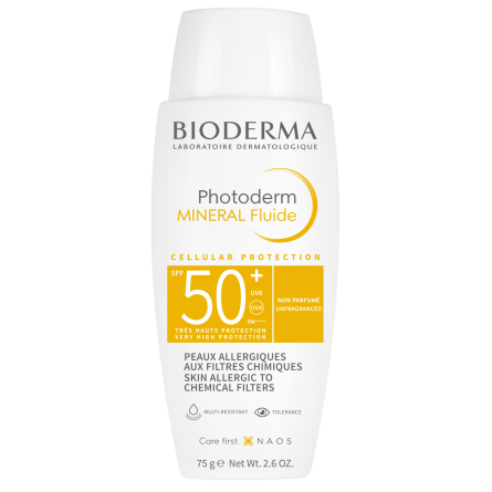 BIODERMA Photoderm MINERAL fluid SPF 50+ 75 g