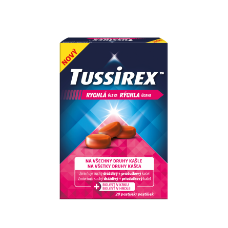 TUSSIREX pastilky proti kašli