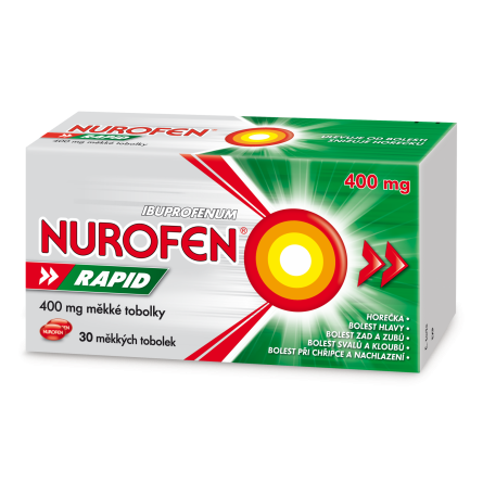 NUROFEN Rapid 400 mg 30 tobolek
