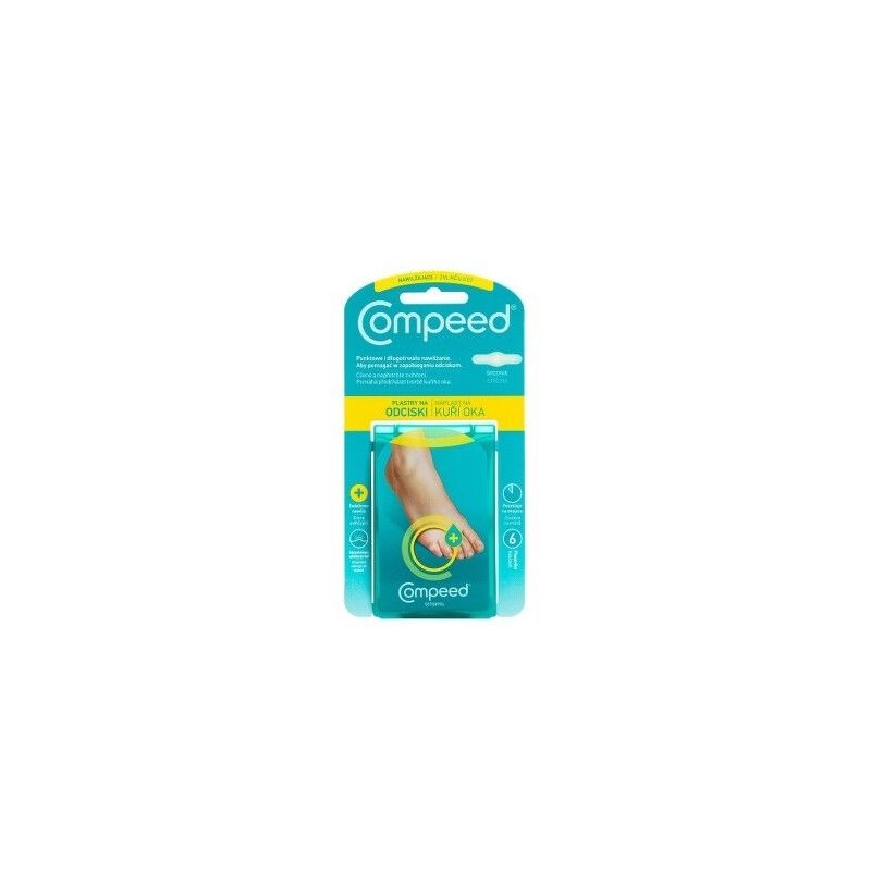 Compeed náplast na kuří oka MOIST 6 ks