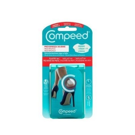 Compeed náplast na puchýře na paty 5 ks