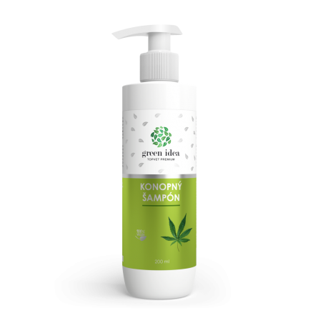 GREEN IDEA Konopný šampón 200 ml